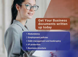 I can write up your business documents