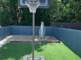 Basket ball pole/net