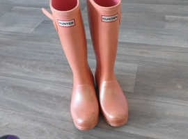 Hunter wellies hardly been used