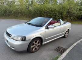 Vauxhall Astra, Bertone Convertible, soft top 70K miles
