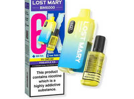 Lost Mary Acai Berry Lemonade 6000 Puff Vape - Just £10.99