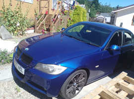 BMW 3 Series, 2007 (57) Blue Saloon, Manual Petrol, 145,000 miles