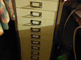 Tall slim filing cabinet