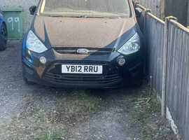 Ford S-Max, 2012 (12) Black MPV, Manual Diesel, 186,387 miles