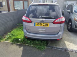 Ford C-Max, 2011 (61) Silver MPV, Manual Petrol, 96,000 miles