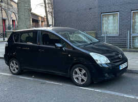 Toyota Corolla, 2007 (07) Black MPV, Semi auto Petrol, 102,711 miles