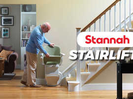 STAIRLIFTS - STANNAH Curved Stairlifts - Fully Fitted at HALF PRICE.