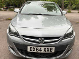 Vauxhall Astra, 2014 (64) Silver Hatchback, Manual Petrol, 52,009 miles