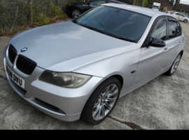 BMW 3 Series, 2008 (08) Silver Saloon, Automatic Diesel, 191,675 miles