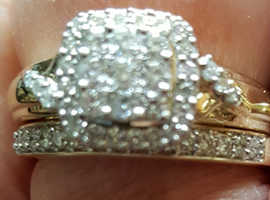 Wedding and engagement set
