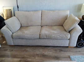 NEXT 3 seater sofa, armchair, storage ottoman