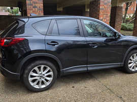 Mazda CX-5, 2013 (13) Black Estate, Automatic Diesel, 125,311 miles