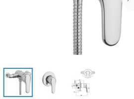Bathroom tap shower valve thermostatic