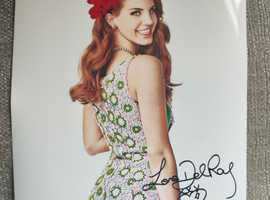 Genuine, Signed, 8"x10", Photo, Lana Del Rey (Singer/Songwriter ) Plus COA