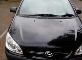 Hyundai Getz, 2006 (06) Black Hatchback, Manual Petrol, 92,647 miles