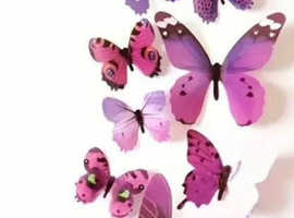 Gorgeous Decorative Butterfly Bundle ~ Purple and Iridescent