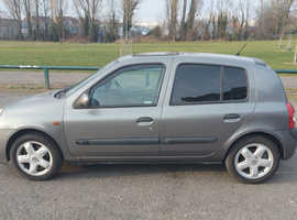 Renault Clio, 2001 (51) Grey Hatchback, Manual Petrol, 51,528 miles