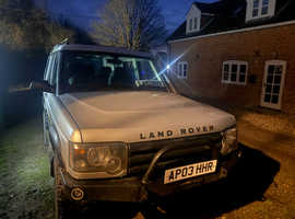 Land Rover Discovery, 2003 (03) Silver Estate, Manual Diesel, 123,616 miles