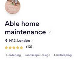 Able to do = builder / roofer = all london areas