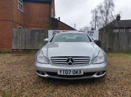 Mercedes CLS 350 AUTO, 2007 (07) Silver Saloon, Automatic Petrol, 96,000 miles