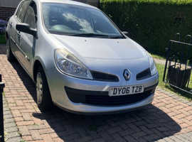 Renault Clio, 2006 (06) Silver Hatchback, Manual Petrol, 96,959 miles