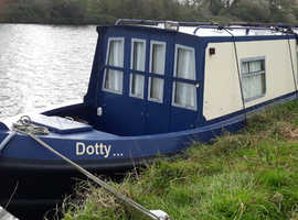 Dotty, my lovely beloved Sea Otter 31' narrowboat for sale