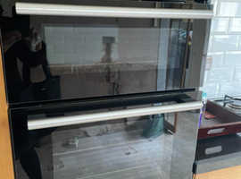 HOTPOINT DOUBLE ELECTRIC OVEN& 5GAS HOB BURNER