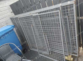 Painted dog kennel