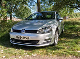 Volkswagen Golf, 2014 (64) Silver Hatchback, Semi auto Diesel, 94,731 miles