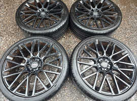 20" MOMO REVENGE ALLOY WHEELS / TYRES - VOLKSWAGEN T5 / T6 FITMENT