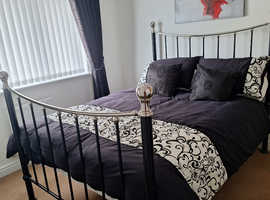 Second hand metal online beds for sale