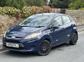 Ford Fiesta, 2009 (59) Blue Hatchback, Manual Petrol, 133,534 miles