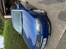 Audi A4, 2004 (54) Blue Convertible, Cvt Petrol, 134,095 miles