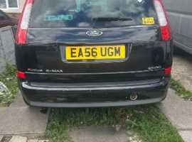 Ford Focus, 2006 (56) Black MPV, Automatic Petrol, 128,618 miles