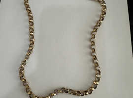 Gold Mens bellcher chain 39/40 grams