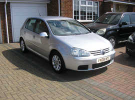 (2008) VW GOLF MATCH 1.6 FSI MET/SILVER 5 DOOR ONE OWNER 86000 MILES FSH 13 STAMPS IMMACULATE