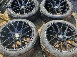 Porsche / free lander 2 20inch wheels black