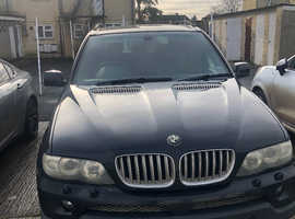 BMW X5, 2004 (04) Black 4x4, Automatic Petrol, 107,915 miles