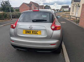 Nissan Juke, 2011 (11) Silver Hatchback, Manual Petrol, 101,524 miles