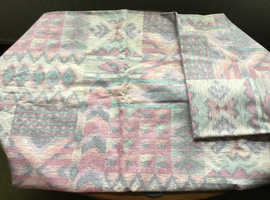 Vintage quilt cover for double bed and 2 pillowcases