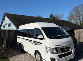 Nissan NV350 By Wellhouse, 2.5 Petrol LWB High top 2 berth 2014 63,000 miles
