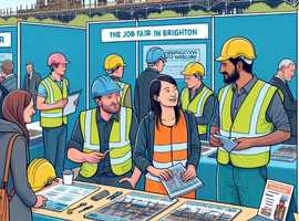 CONSTRUCTION JOB FAIR 2025 - Training For Beginners - You Looking For Work - Brighton - Bognor Regis - Chichester