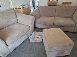 Sofa and chair
