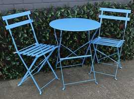 Bistro style table and 2 chairs