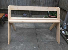 Wooden patio bench REDUCED