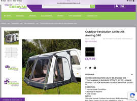 Outdoor Revolution 340 Air Awning