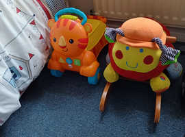 Sit on toys x 2
