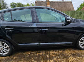 Renault Megane, 2012 (62) Black Hatchback, Manual Petrol, 57,000 miles