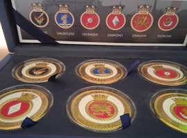 Royal  navy destroyer coins