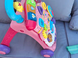 first steps push along baby walker